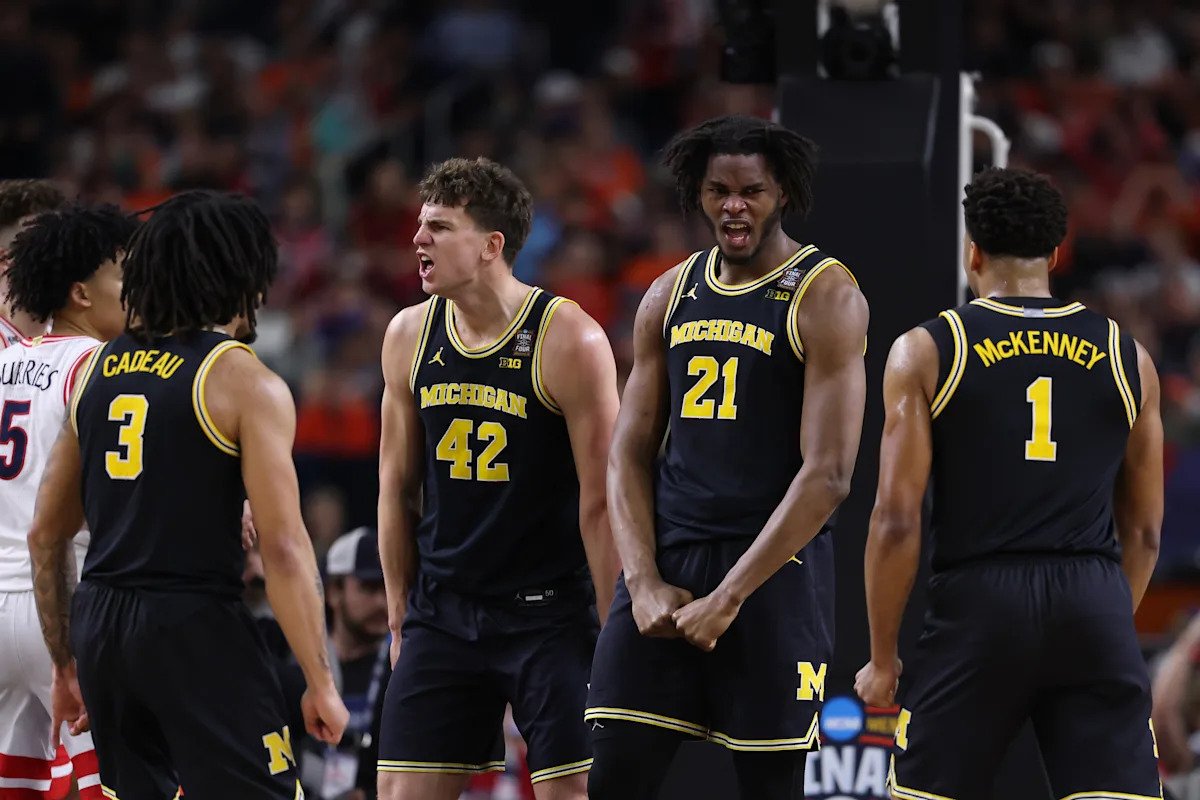 Final Four 2026: Michigan ingresa al juego por el título de baloncesto universitario masculino como gran favorito contra UConn
