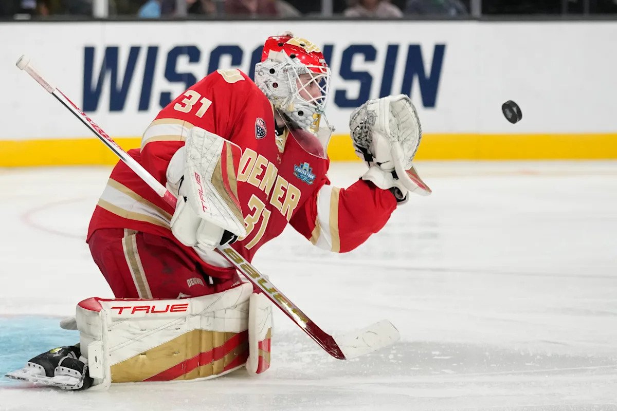 Frozen Four: Denver derrota a Michigan 4-3 en doble tiempo extra para avanzar al juego del campeonato nacional de hockey de la NCAA