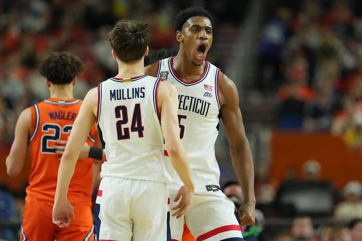 Final Four 2026: UConn frustra a Illinois, evita el repunte y avanza al tercer juego por el título de la NCAA en cuatro temporadas