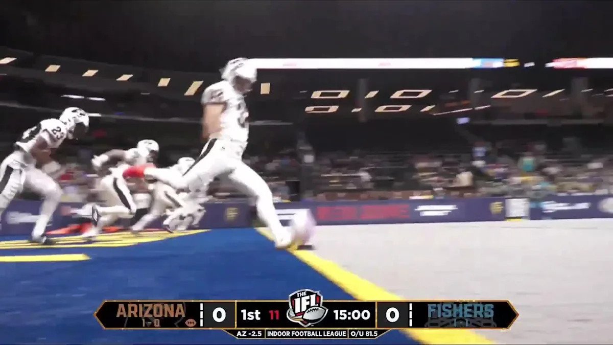 Fishers Freight derrota a los Arizona Rattlers en un asunto IFL de alto puntaje