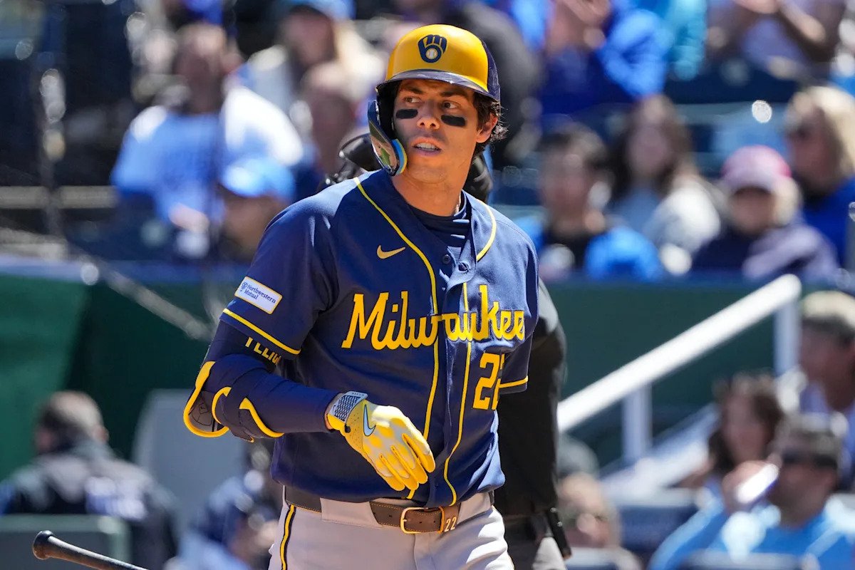 Los Cerveceros pierden a Christian Yelich ante los Nacionales por lesión en el tendón de la corva