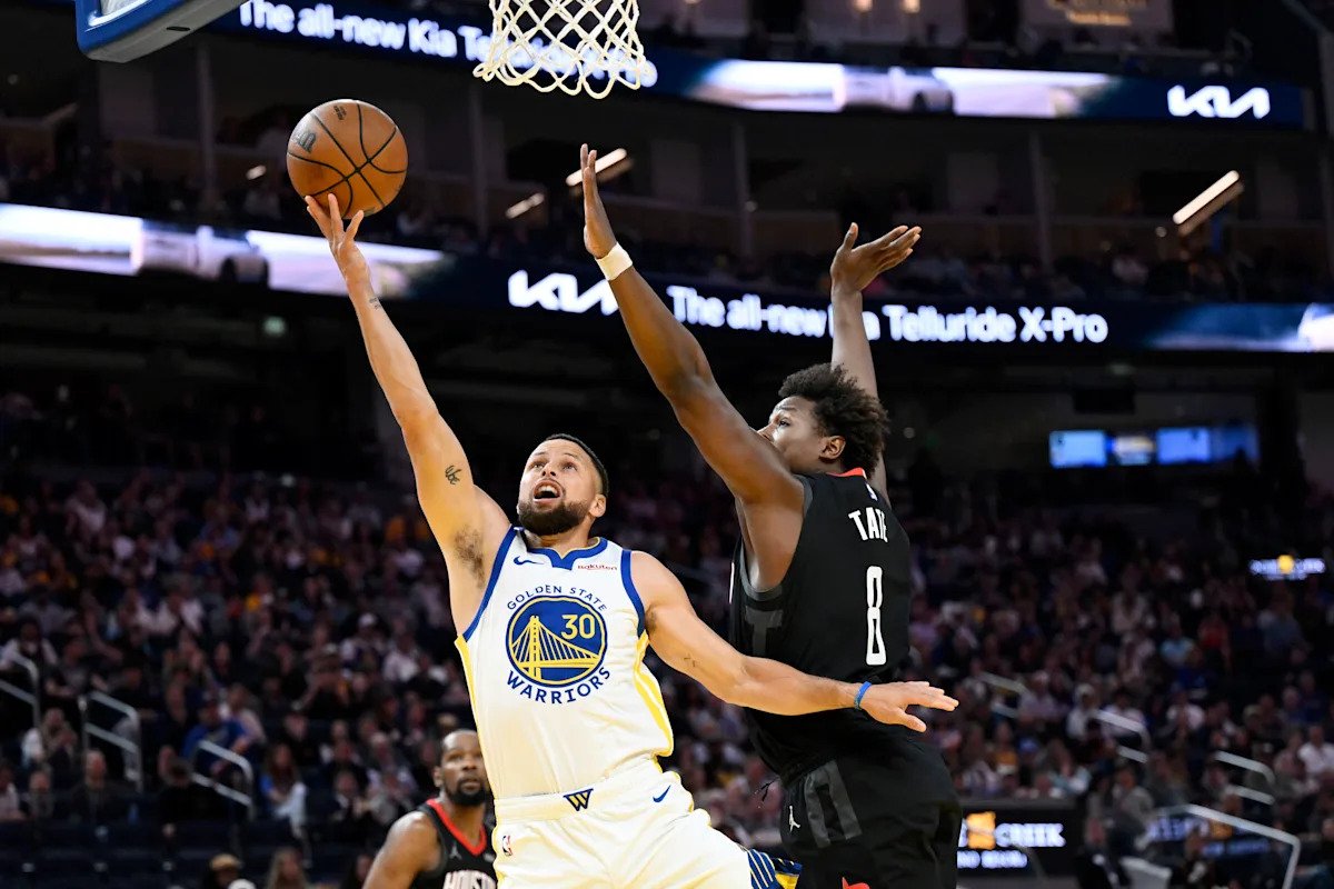 Stephen Curry pierde 29 puntos por lesión de rodilla mientras los Warriors caen ante los Rockets