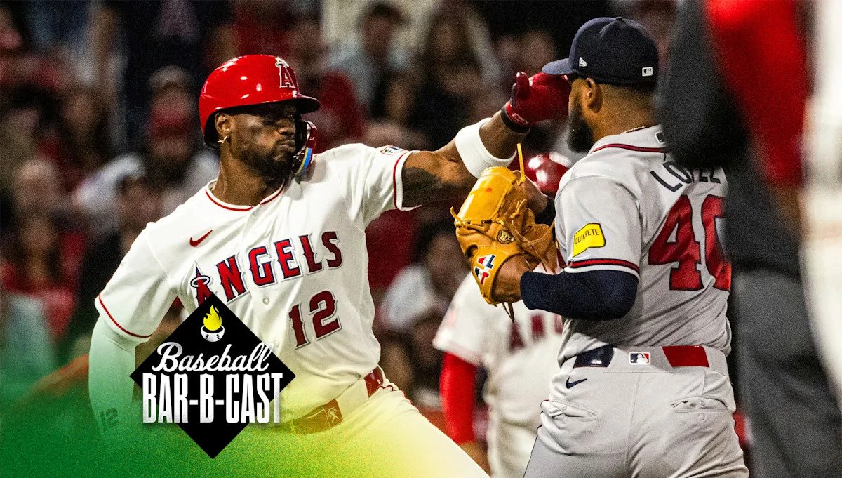 Los Bravos-Angelinos despejan las bancas en la pelea, los Dodgers se encargan de los Azulejos y del prospecto de Dalton Rushing en Toronto