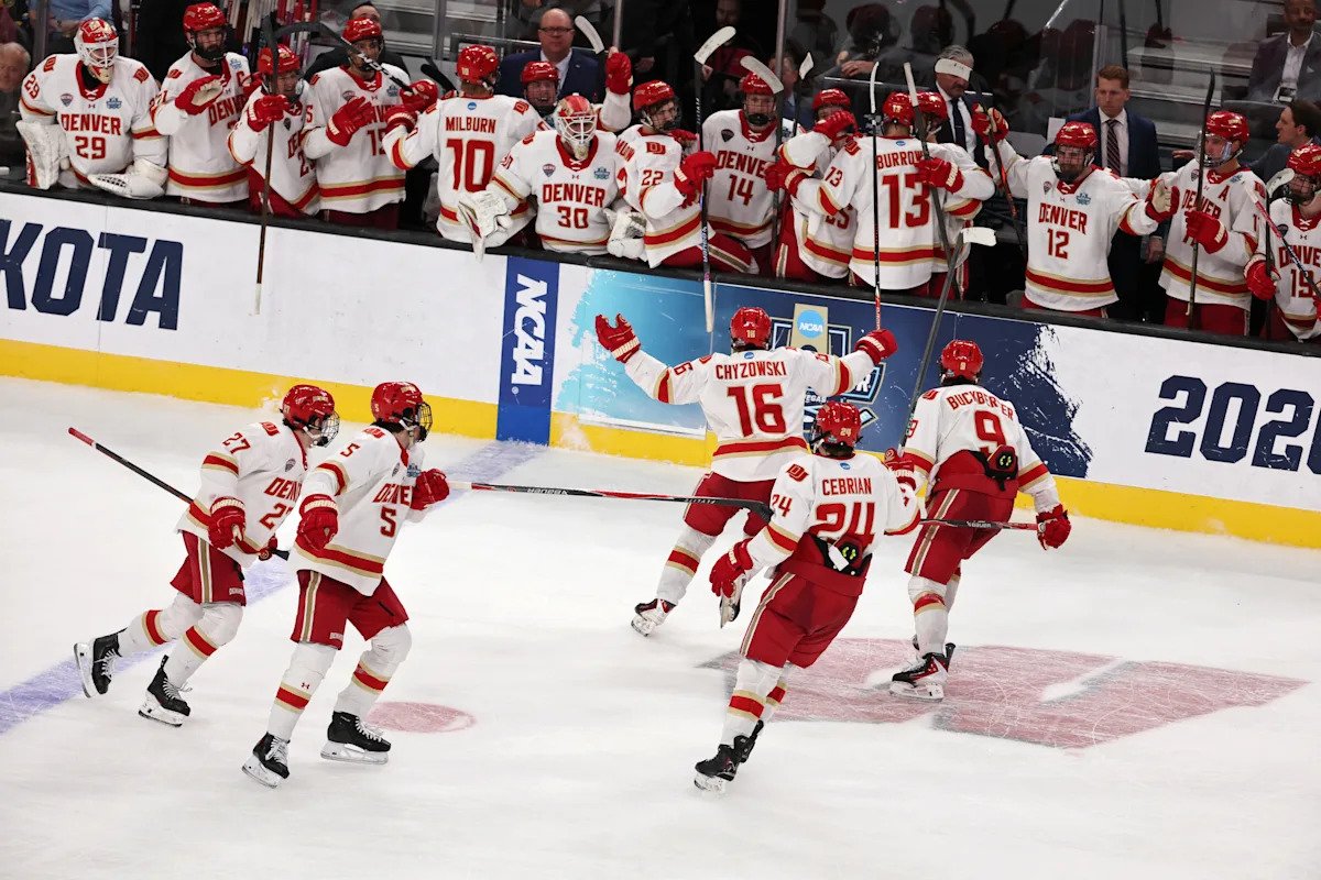 Denver derrota a Wisconsin para ganar su undécimo título de Frozen Four