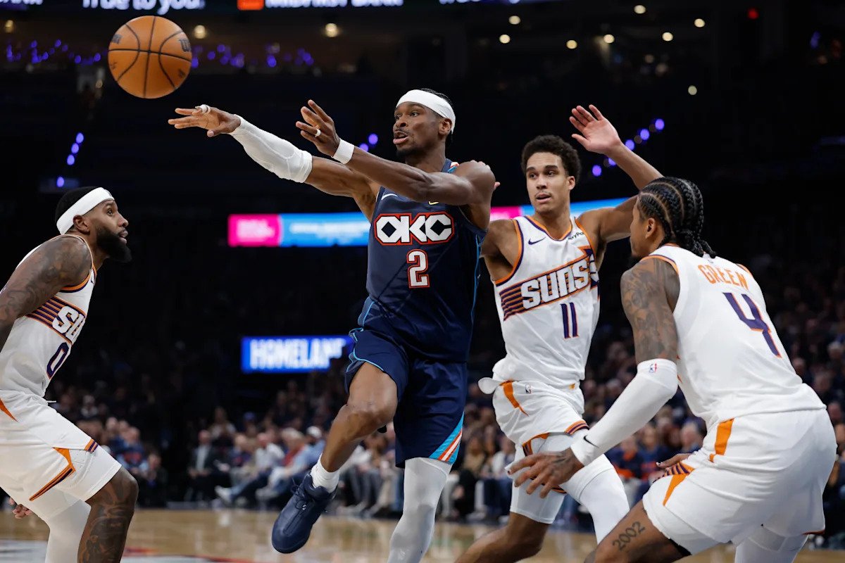 Oklahoma City Thunder vs. Phoenix Suns: dónde ver el partido de los Playoffs de la NBA de esta noche, hora, canal y más