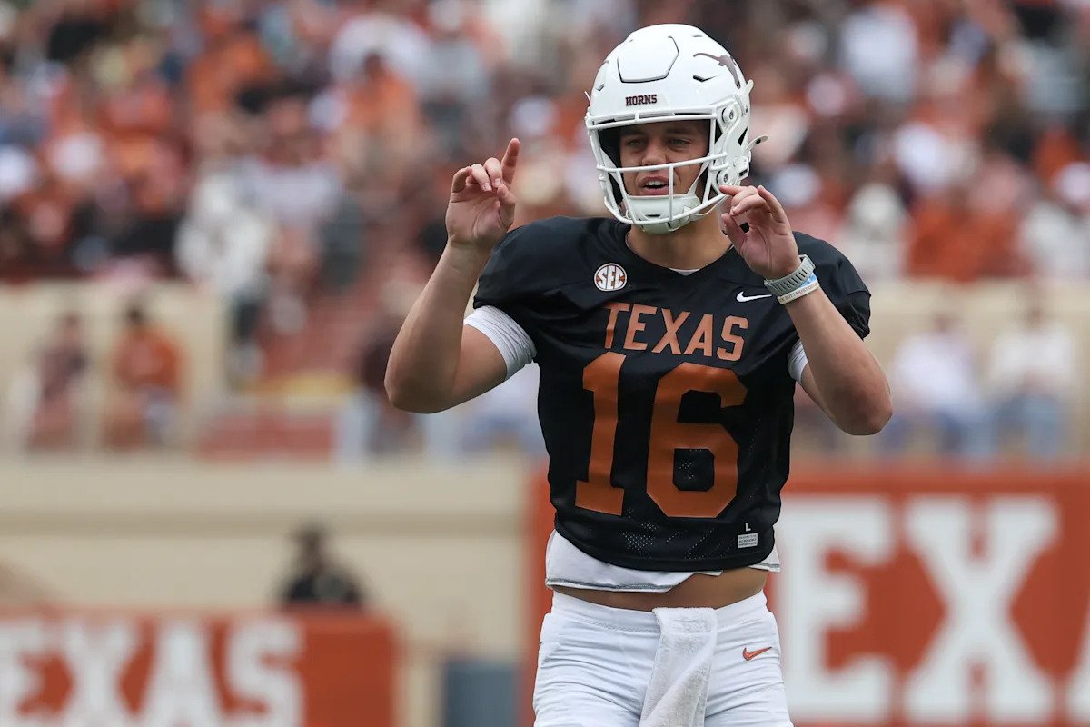 El mariscal de campo de Texas Arch Manning es el favorito inicial para ser el número 1 en el Draft de la NFL de 2027