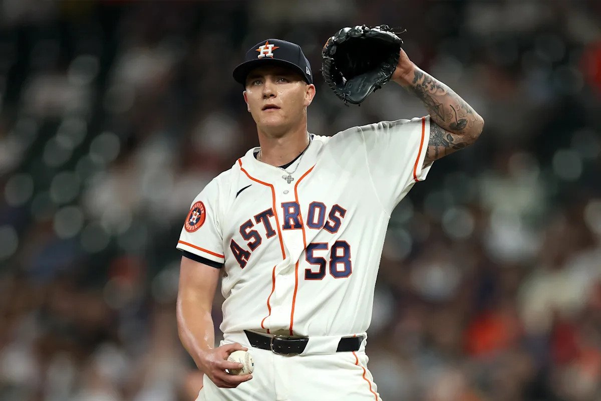 El lanzador de los Astros, Hunter Brown, va a la lista de lesionados por un esguince en el hombro derecho