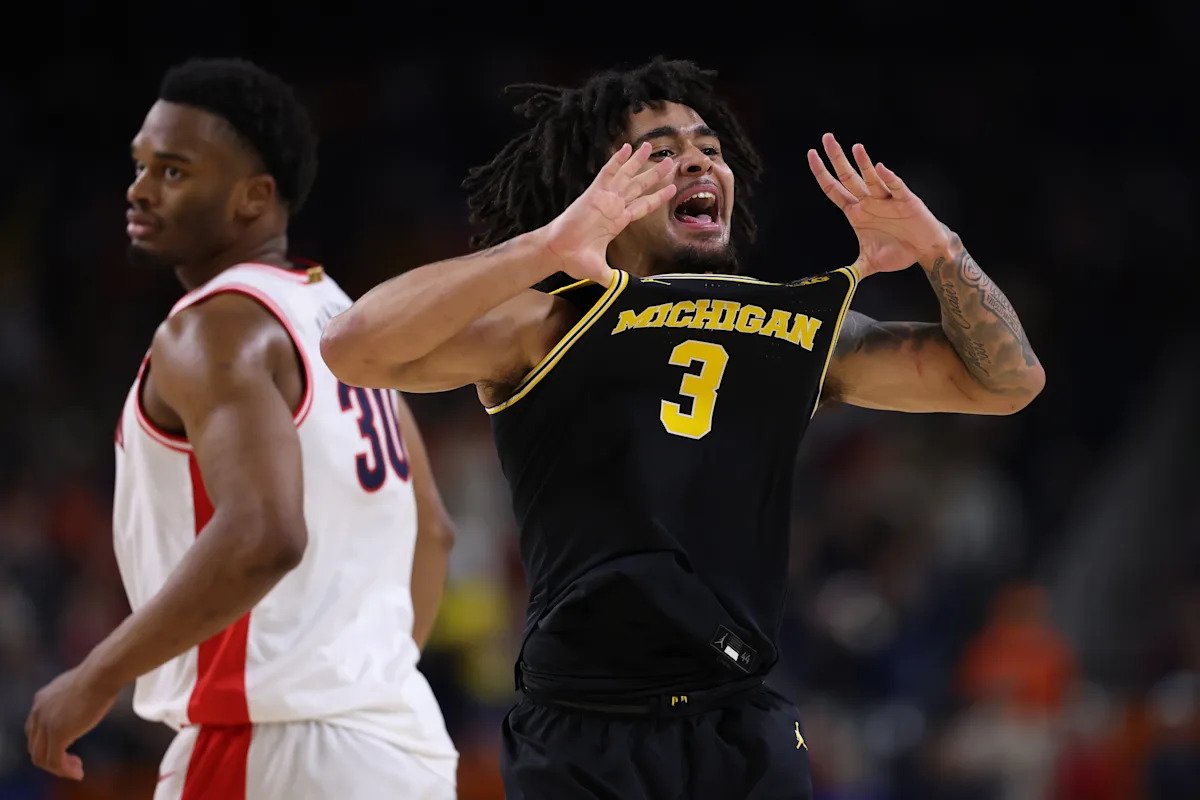 Final Four 2026: Michigan derrota a Arizona en medio del susto por la lesión de Yaxel Lendeborg, preparando el juego por el título contra UConn