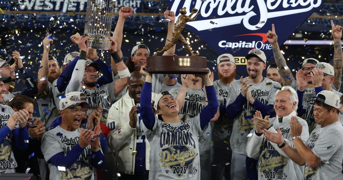 Cómo pasaron los Dodgers las primeras horas después de ganar la Serie Mundial