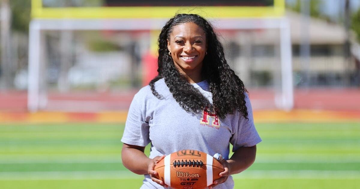 Cómo Jazmin Gamble planea reconstruir el fútbol de Hawthorne High