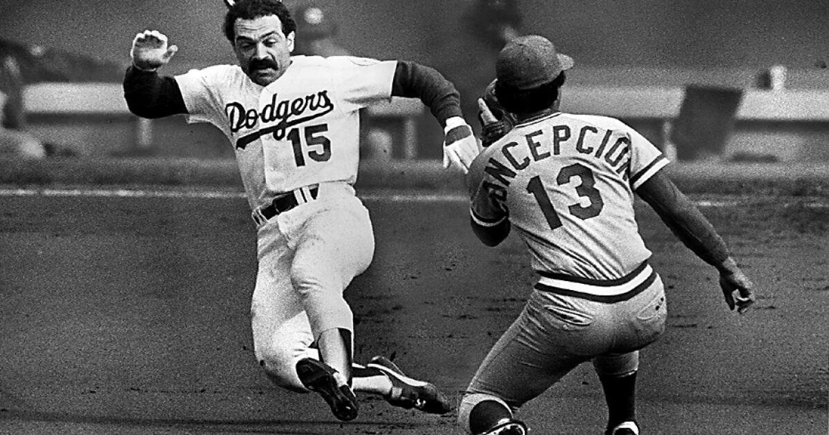 Davey Lopes, parte del infield de los Dodgers desde hace mucho tiempo, muere a los 80 años