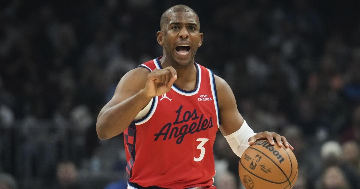 La reacción de Chris Paul ante la derrota de los Clippers ante los Warriors