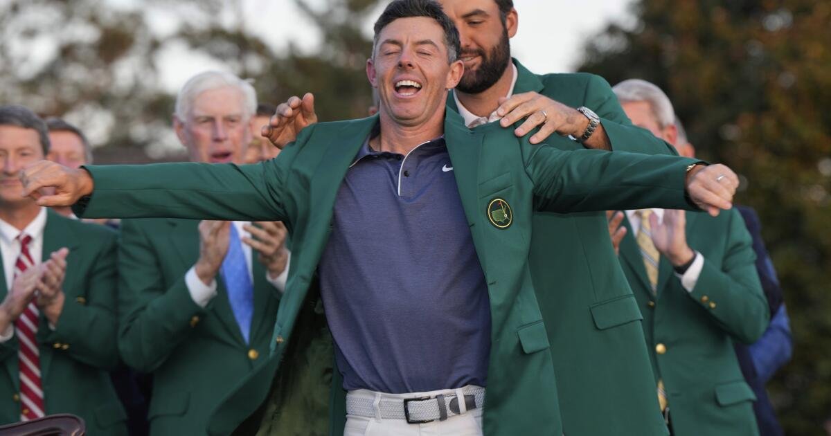 El actual campeón del Masters, Rory McIlroy, siente que pertenece