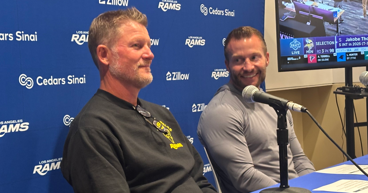 Los Rams tienen mucho de qué sonreír después del Día 2 del Draft de la NFL