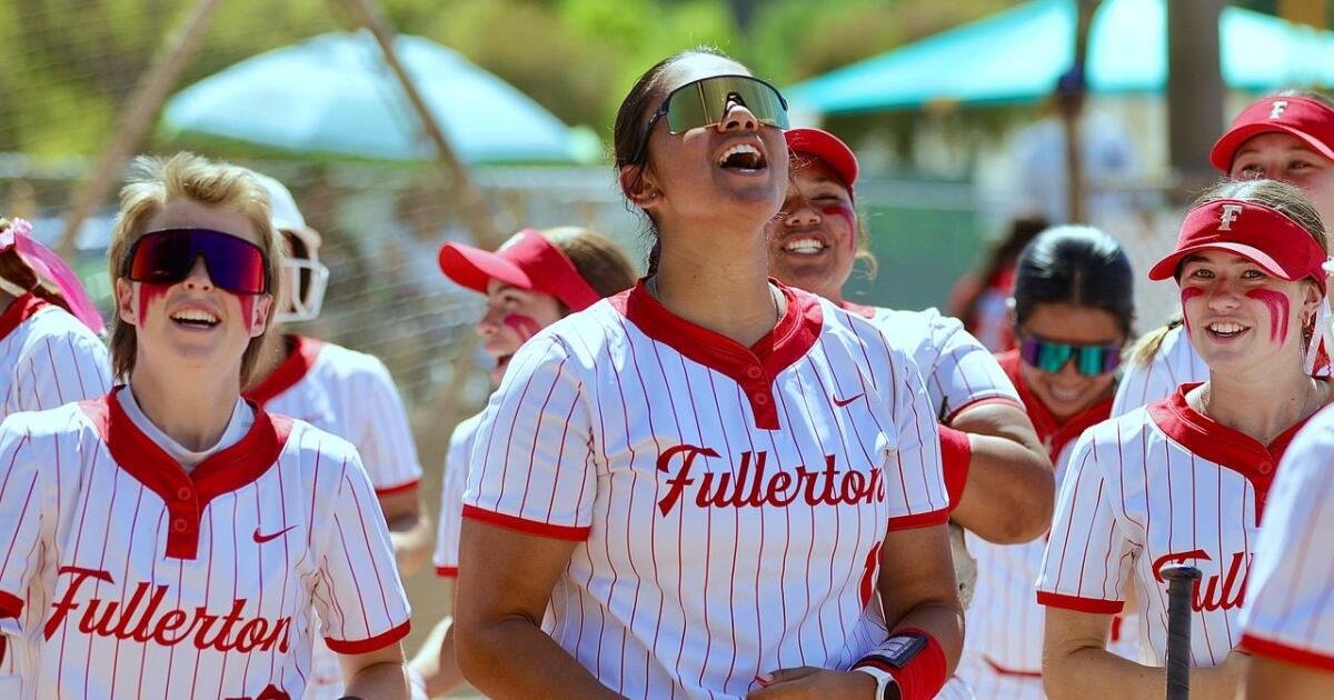 Softbol de secundaria entre los 20 primeros puestos del ranking de Southland