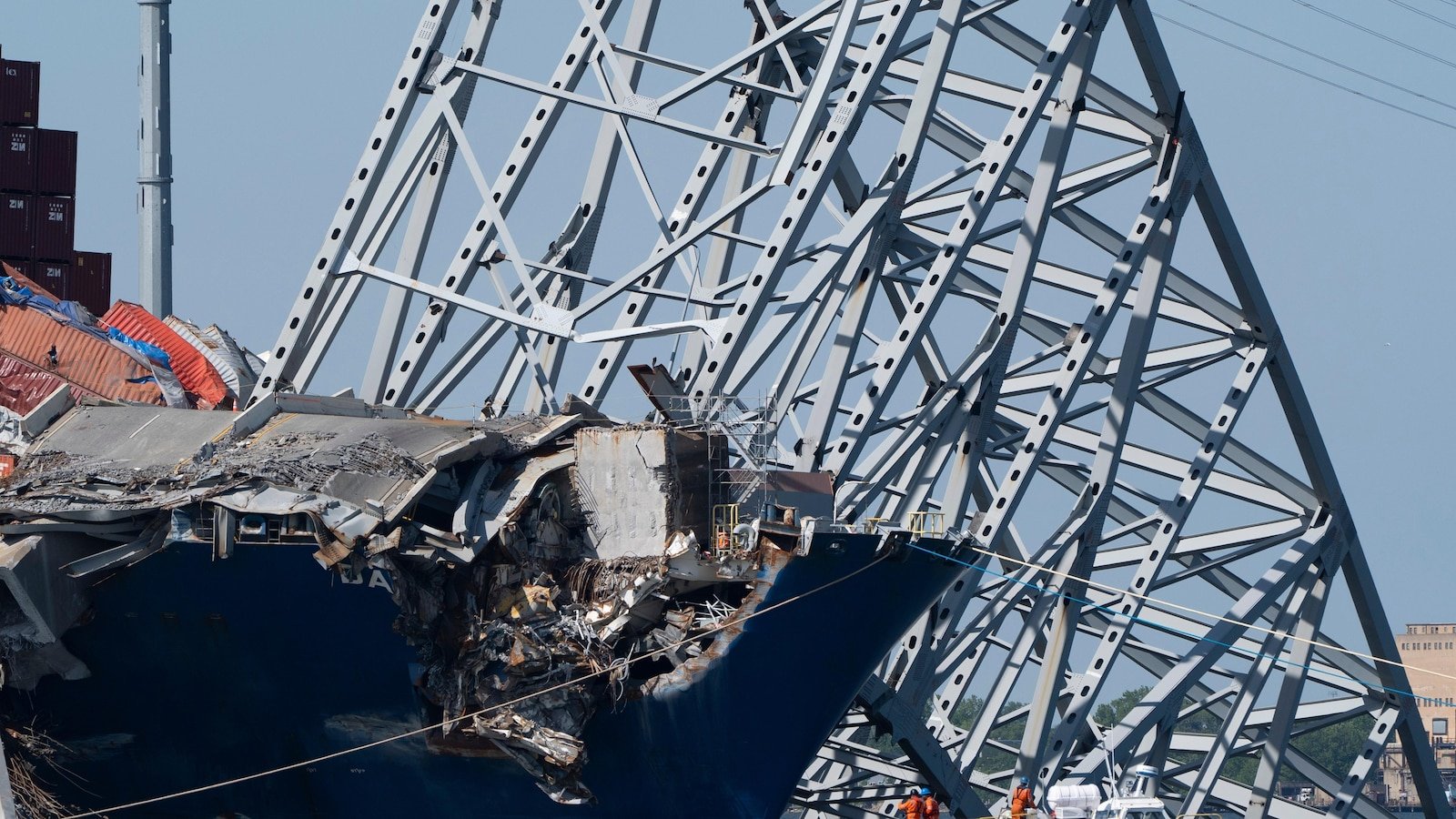 Maryland llega a un acuerdo con el propietario y operador de la embarcación que se estrelló contra el puente