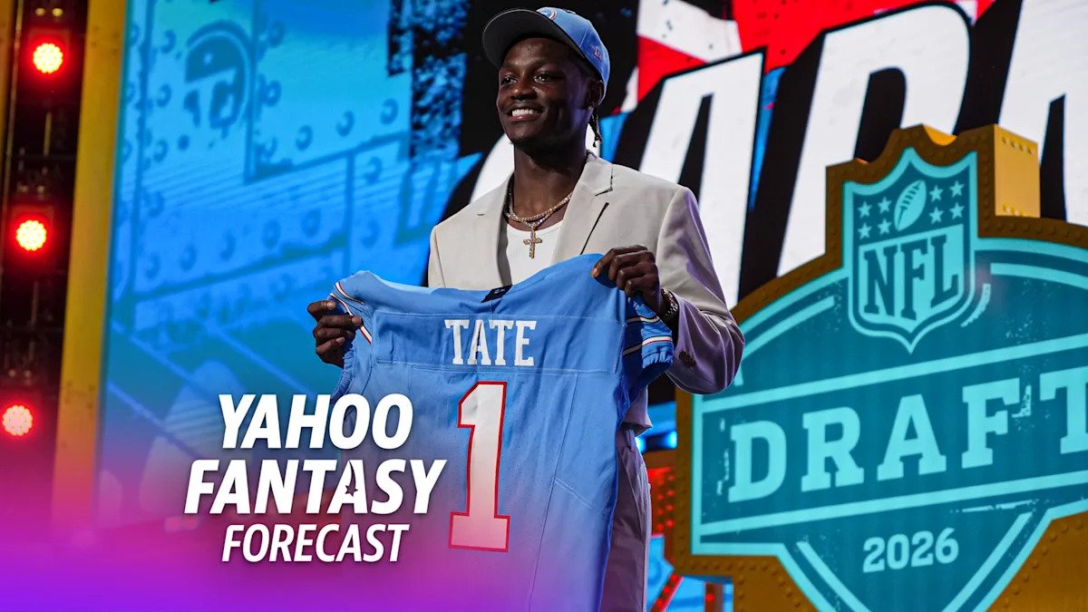 12 ganadores y perdedores de Fantasy del Draft de la NFL de 2026: ¿Tyson y Tate están listos para rockear? ¿Los novatos de los Jets se retrasaron en el inicio?