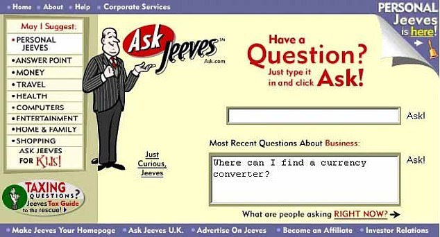 No preguntes por quién suena la campana: el motor de búsqueda pionero en Internet, que lleva el nombre del legendario Jeeves de PG Wodehouse, dice adiós