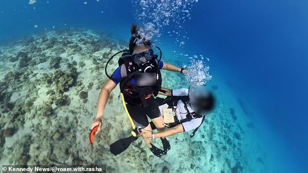 Turista estadounidense ‘expone’ al instructor de buceo que la filmó ‘tocándola inapropiadamente’ bajo el agua en Egipto