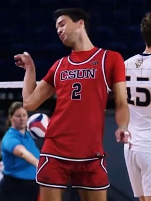 El jugador de voleibol gay cuyas celebraciones “extravagantes” dividieron las redes sociales está luchando contra las críticas y comparándose con las estrellas de la NFL.