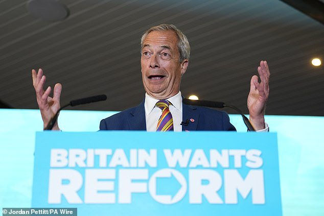 “Estoy de camino a Downing Street”, dice Nigel Farage mientras el líder reformista celebra el enorme éxito del partido en las elecciones locales.