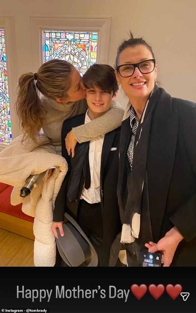 Tom Brady envía deseos del Día de la Madre a sus ex Gisele Bundchen, Bridget Moynahan y a la “mejor” mamá del mundo