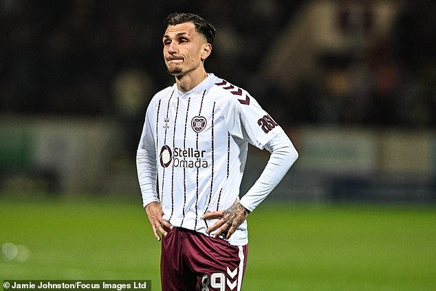 El extremo del Hearts Alexandros Kyziridis insta a los hombres de Tynecastle a canalizar su frustración en la semana crucial de la pelea por el título.