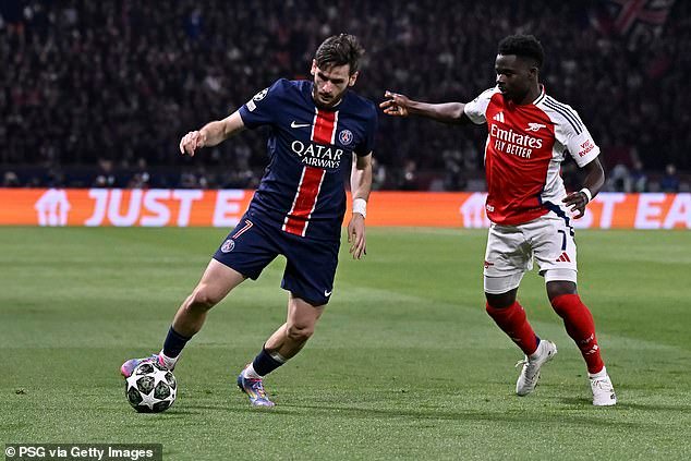 ¡Prepárate para el ataque aéreo del Arsenal! Imágenes filtradas muestran al PSG entrenando con RUGBY TACKLE PADS para que sus porteros puedan competir en la final de la Champions League