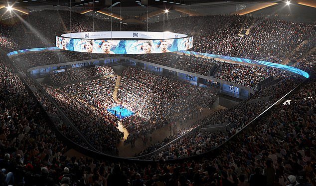 Revelado: Están surgiendo nuevos planes para construir el estadio más grande de Gran Bretaña de todos los tiempos, el “Coliseo de Londres”, en el Parque Olímpico, que albergará a 25.000 aficionados a deportes como la NBA Europa.