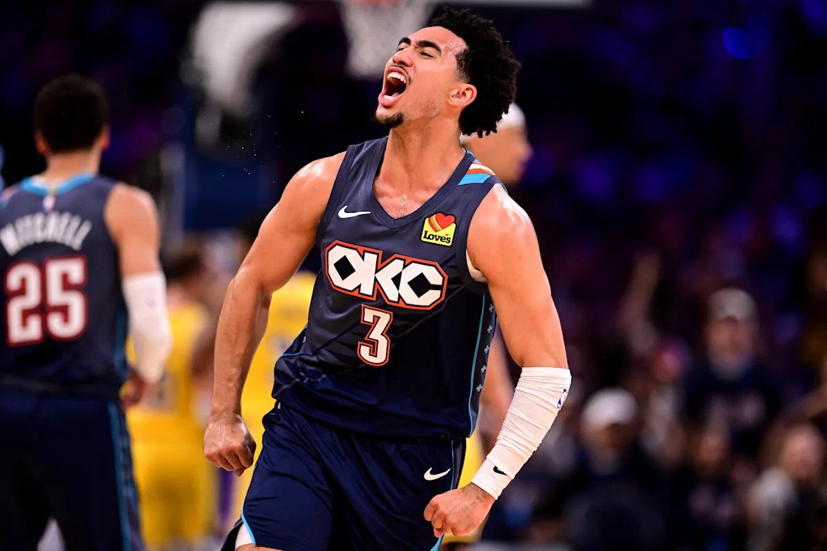 Thunder derrota a los Lakers y toma ventaja de 2-0 a pesar de otra noche limitada para Shai Gilgeous-Alexander