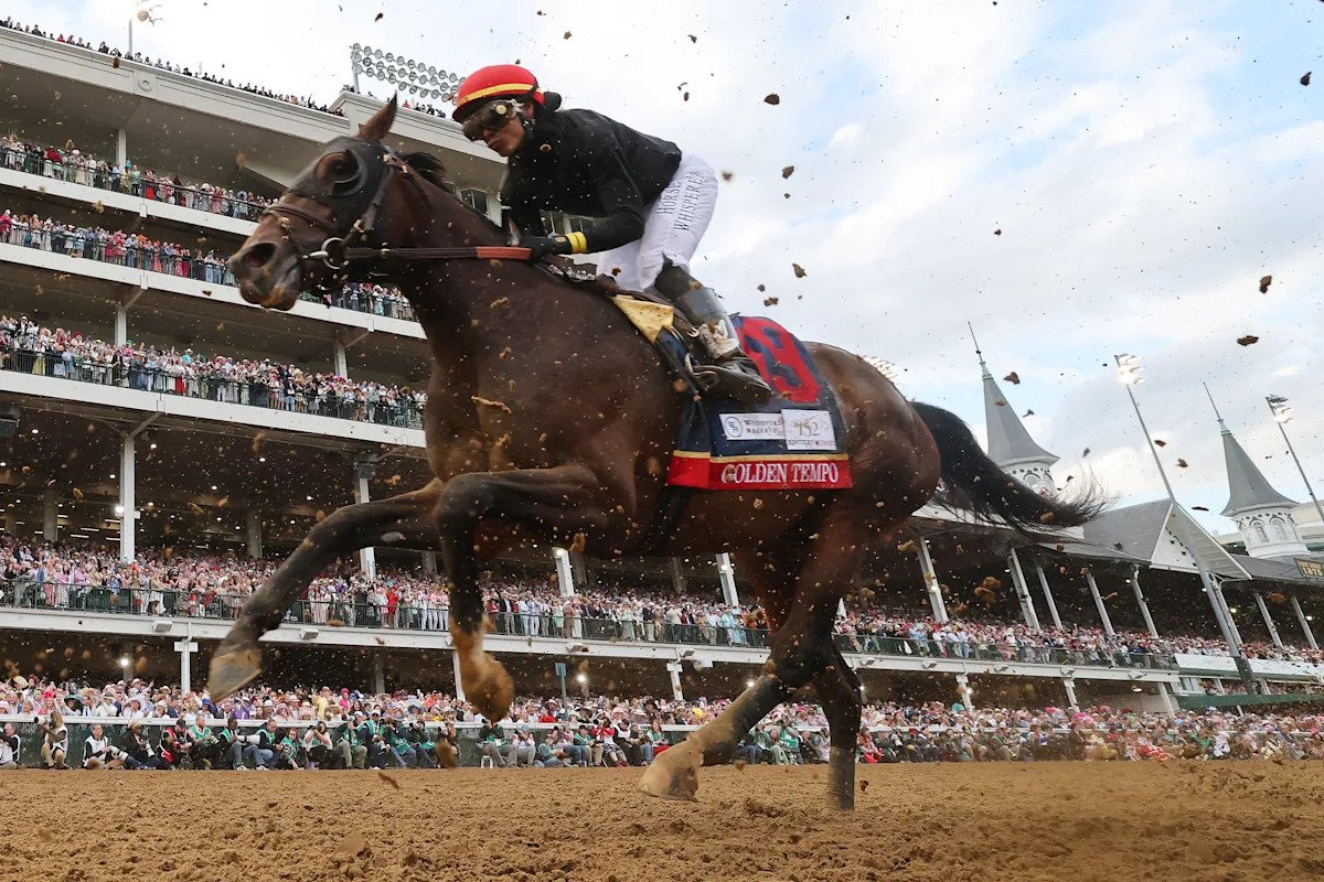 La victoria de Golden Tempo en Churchill Downs fue el Derby de Kentucky más visto de todos los tiempos