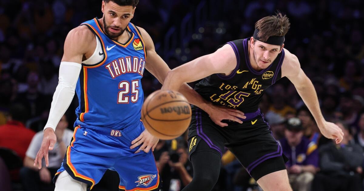 Los Lakers luchan hasta el final pero son eliminados por los Thunder