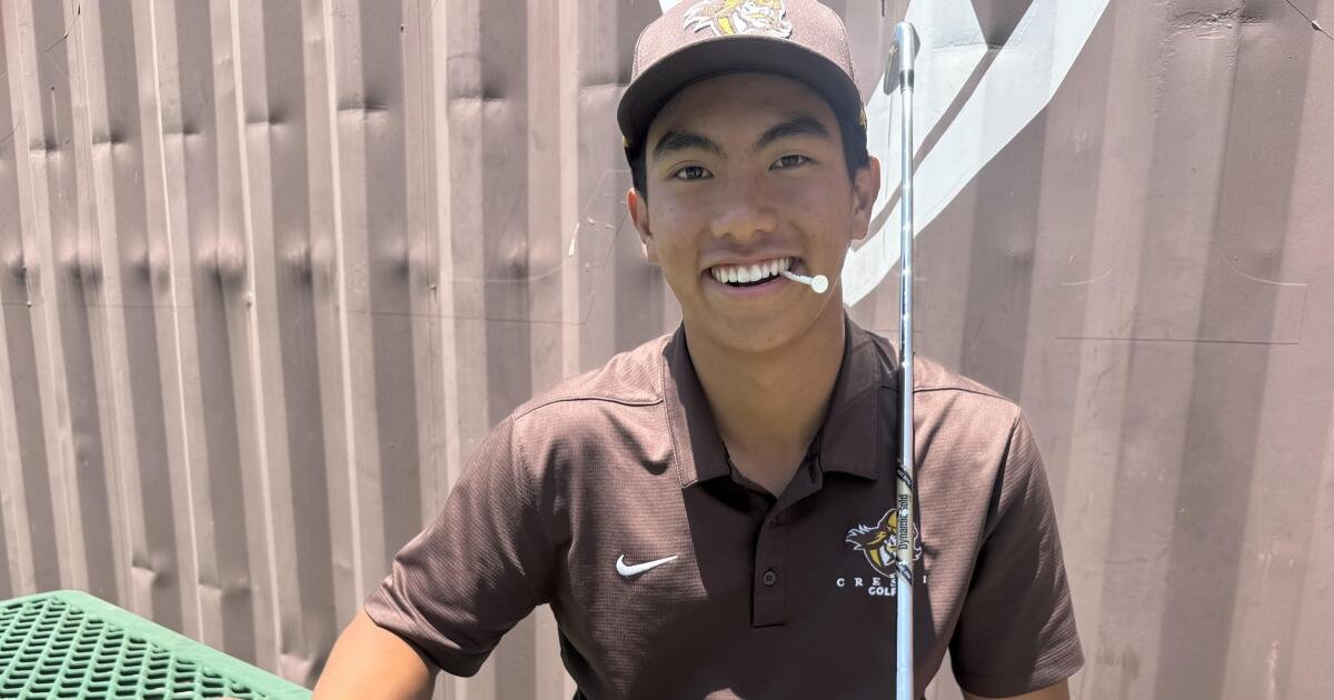 Grant Leary de Crespi se prepara para defender el título de golf de la Sección Sur