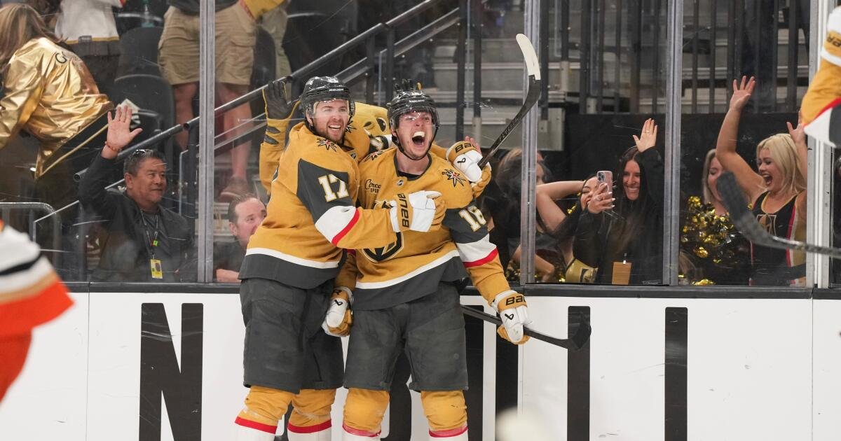 Los Ducks ceden su gol en tiempo extra y caen ante los Golden Knights en el Juego 5