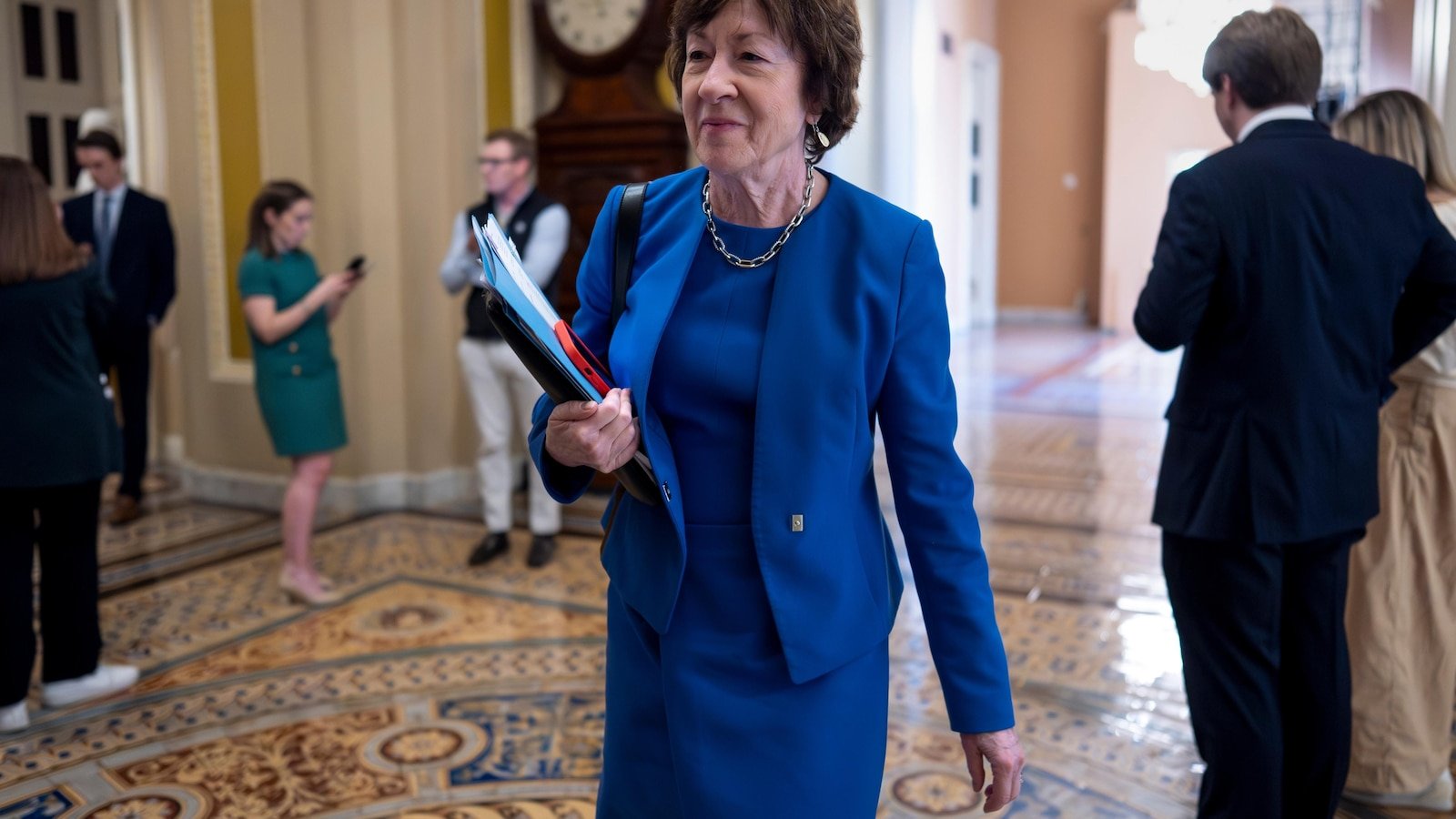 La senadora republicana Susan Collins anuncia nerviosismo de larga data después de revisar la carrera por el Senado de Maine